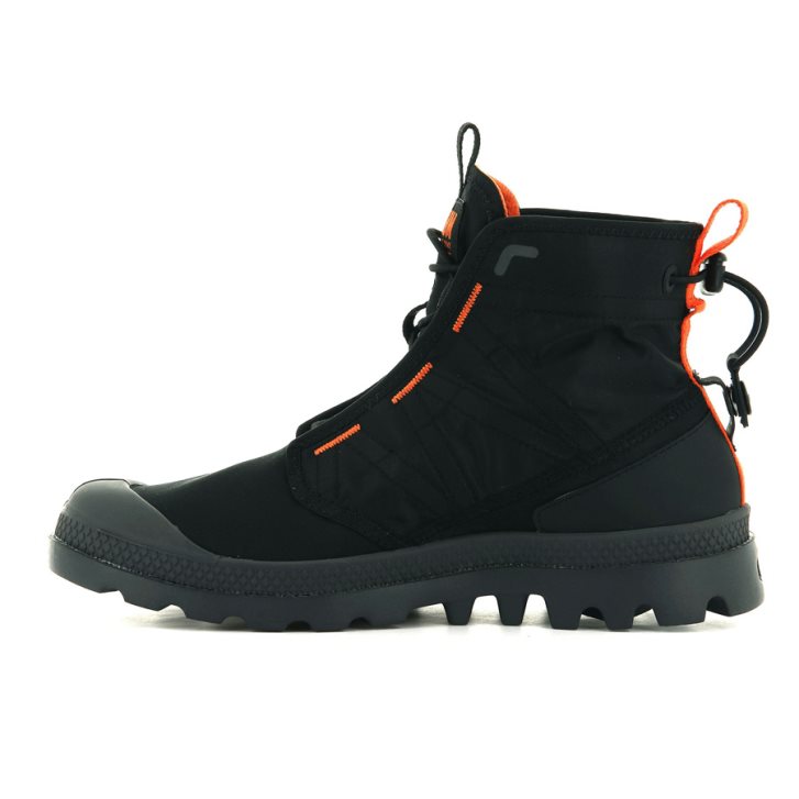 Pánské Boty Palladium Pampa Travel Lite Černé | CZ URZ-85X